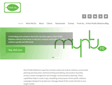 Tablet Screenshot of myntpr.com